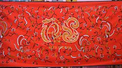 Batik tulis kontemporer merak kembar